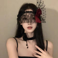 Retro Lace Half Face Mask – Gothic Masquerade Costume Prop Masquerade Mask Zpaxo E
