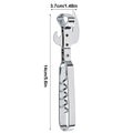Multifunctional Bottle Opener Stainless Steel Bottle Jar Opener Adjustable Manual Jar Opener Gripper Corkscrew Kitchen tools Zpaxo 1PC