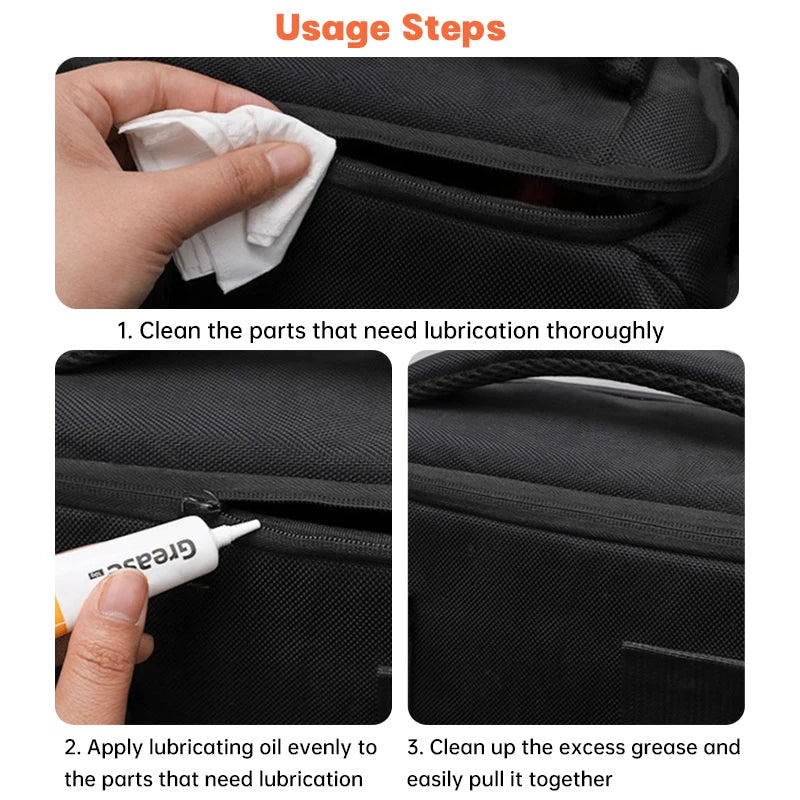 Multipurpose Zipper Lubricant Smooth Stuck Zippers Luggage Clothes