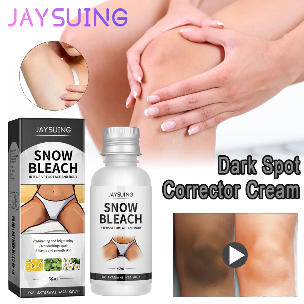 Dark Spot Corrector Cream for Underarm Inner Thigh Knee Whitening Cream Body Brightening Cream with Niacinamide Vitamin C 30ml Zpaxo