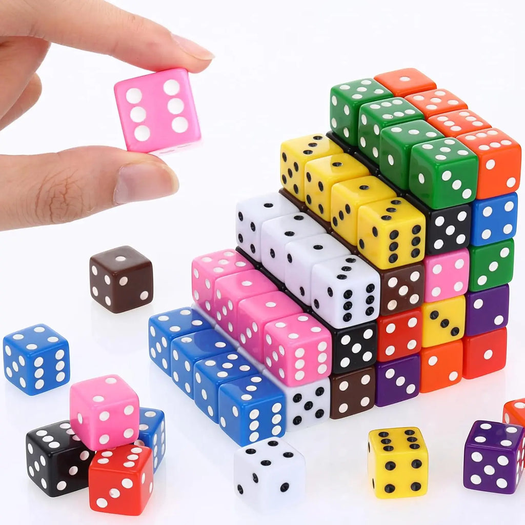 Casino Craps Dice Sets Acrylic Large D6 Opaque Bulk Board Games