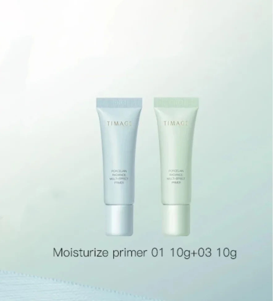 Timage Travel Suit Makeup Primer Concealer Palette Sample Foundation Zpaxo SET C