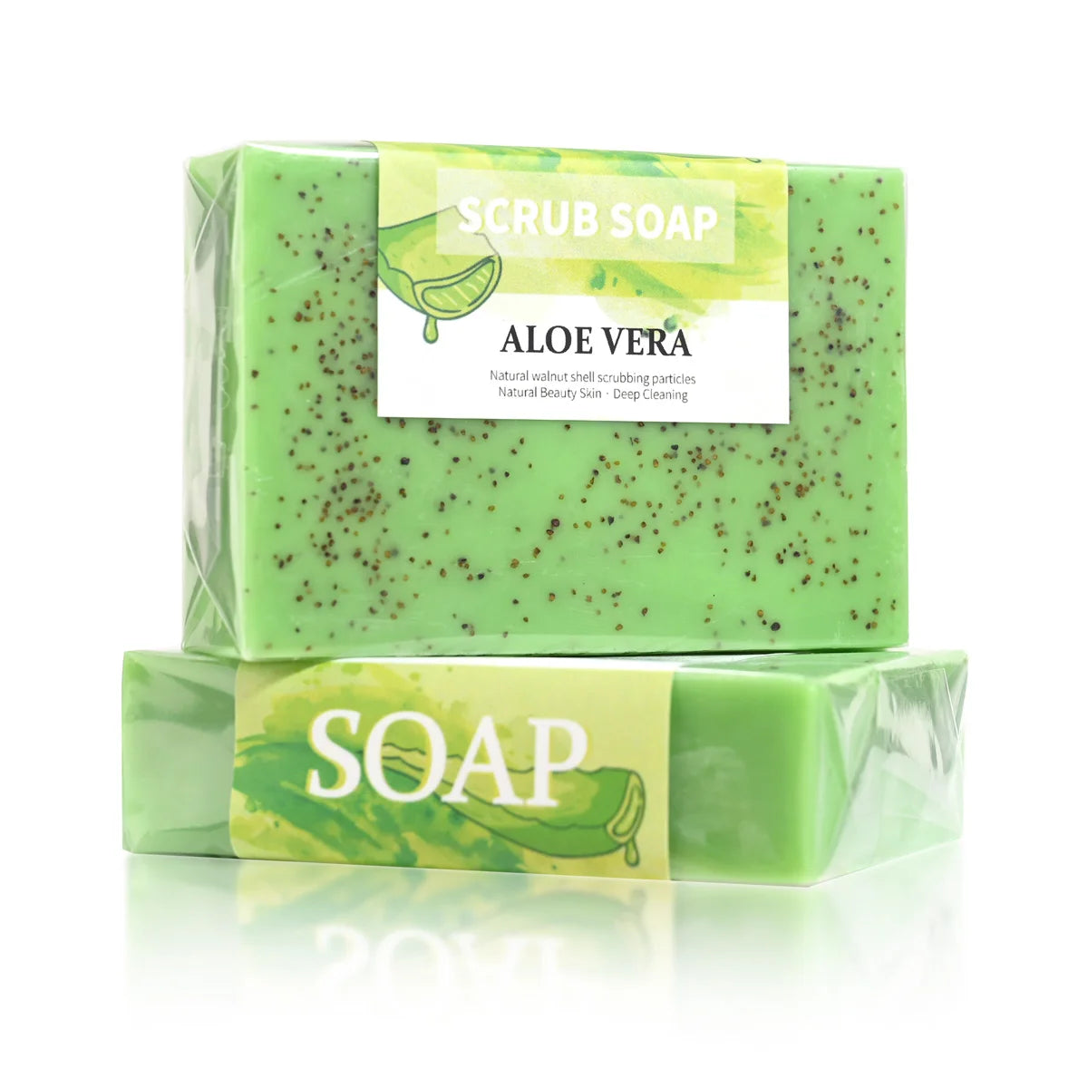 Organic Aloe Vera Soap – Acne Removal & Skin Whitening Bar Aloe Vera Bar Soap Zpaxo