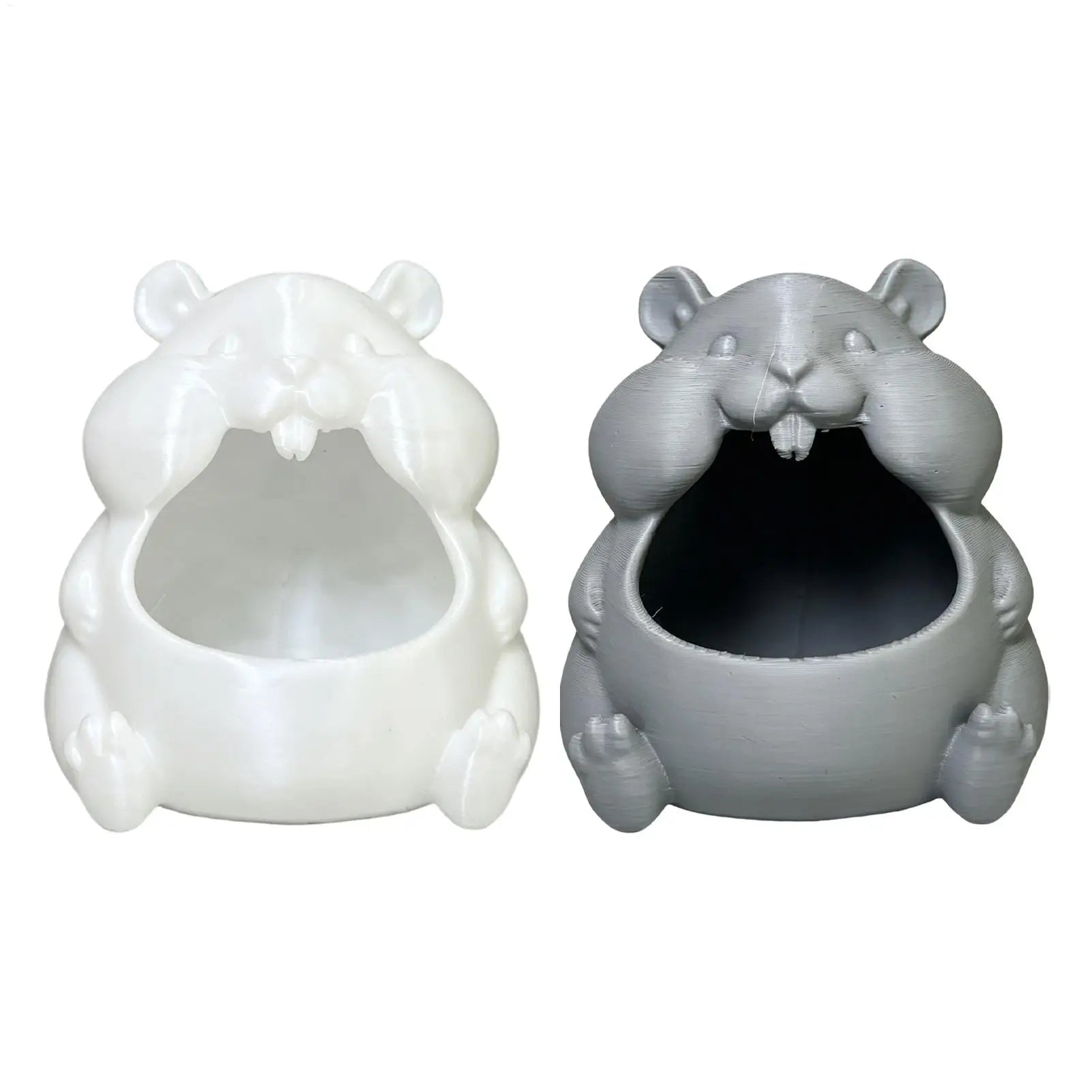 Hamster Shaped Candy Bowl Cute Decorative Tray Multipurpose Organizer