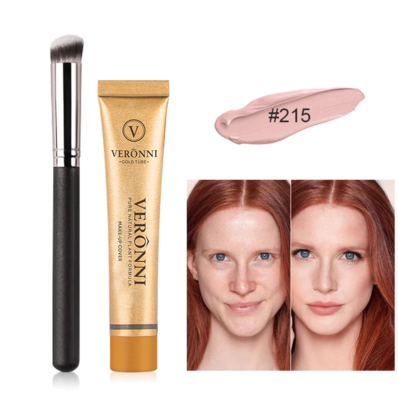14 Liquid Concealer Foundation Moisturizing Long-lasting Lightweight Zpaxo 215