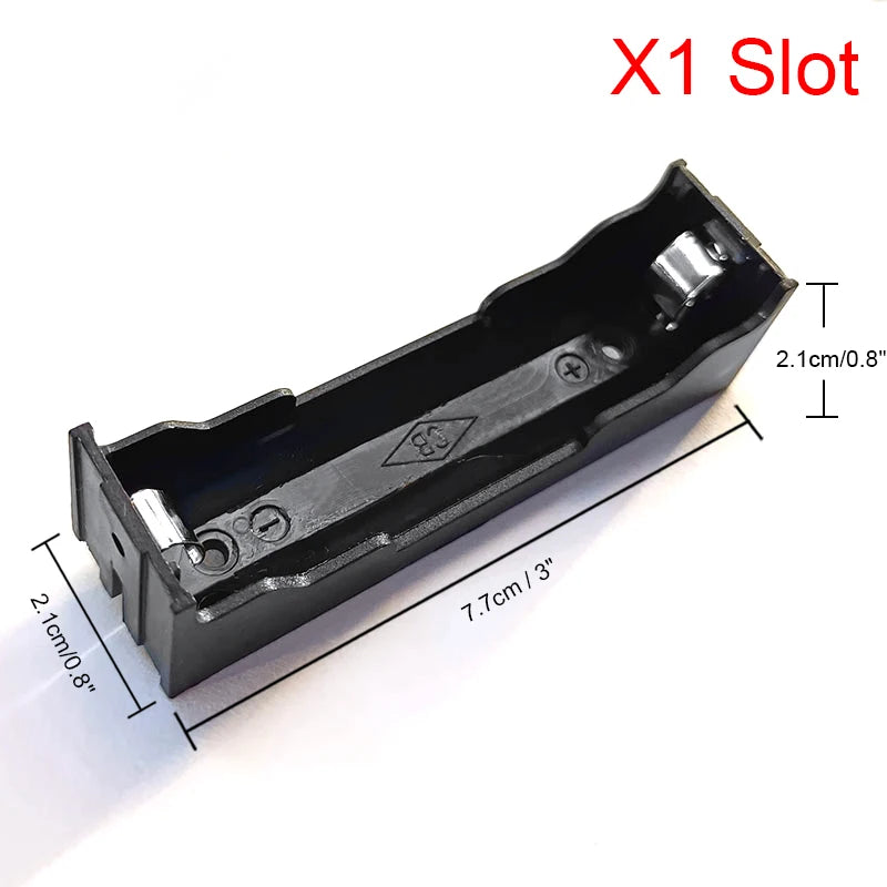 18650 Power Bank Case 1X 2X 3X 4X Battery Holder Storage Box 1 2 3 4
