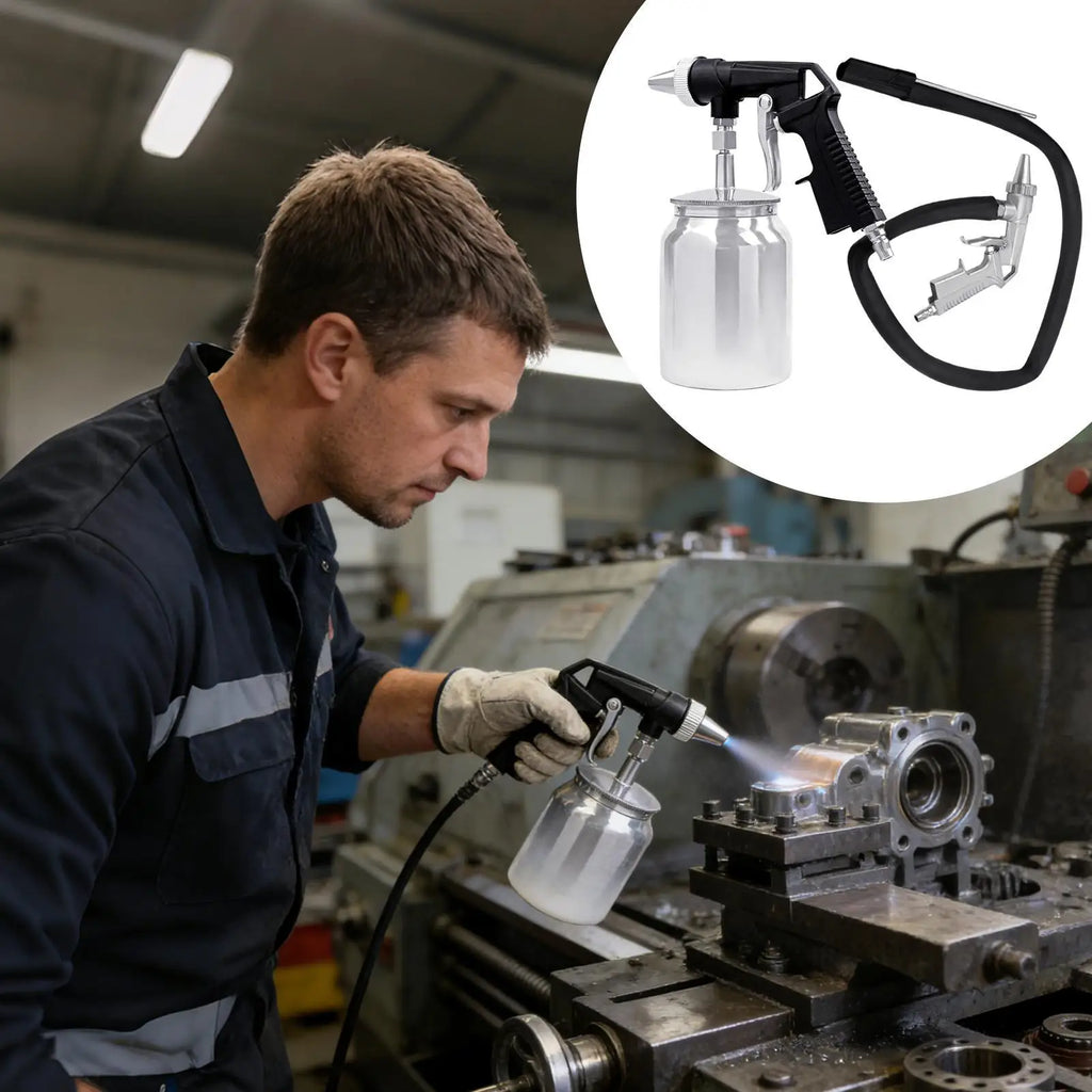 Pneumatic Sand Blasting Tool Cleaning Detailing Car Accessories