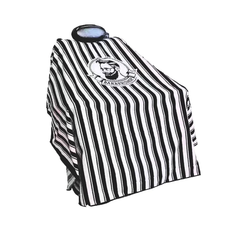 2026 Hot Sale！Hairdressing Coth Pattern Cutting Hair Waterproof Cloth Salon Barber Cape Professional Hair Stylist Retro Aprons Zpaxo WB-02