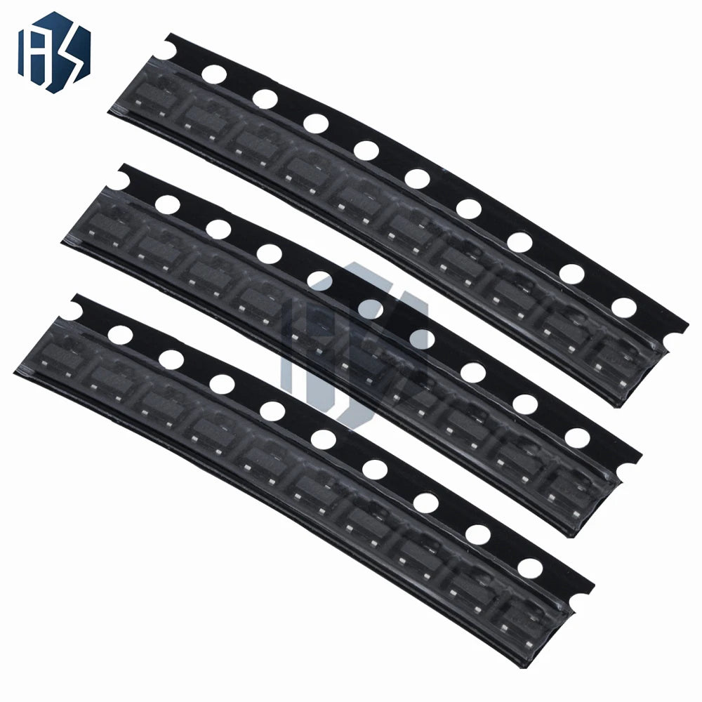 10/50/100-Piece 2N7002/2N7002LT1G N-Channel Enhancement MOSFET - 60V 300mA SOT-23 Surface Mount Package Zpaxo