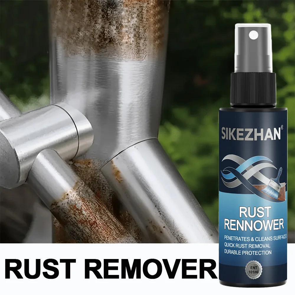 101ml Universal Rust Remover Revitalizing Spray for Car Wheels & Metal Surfaces, Strong Decontamination, Smooth & Reliable Zpaxo 100ml