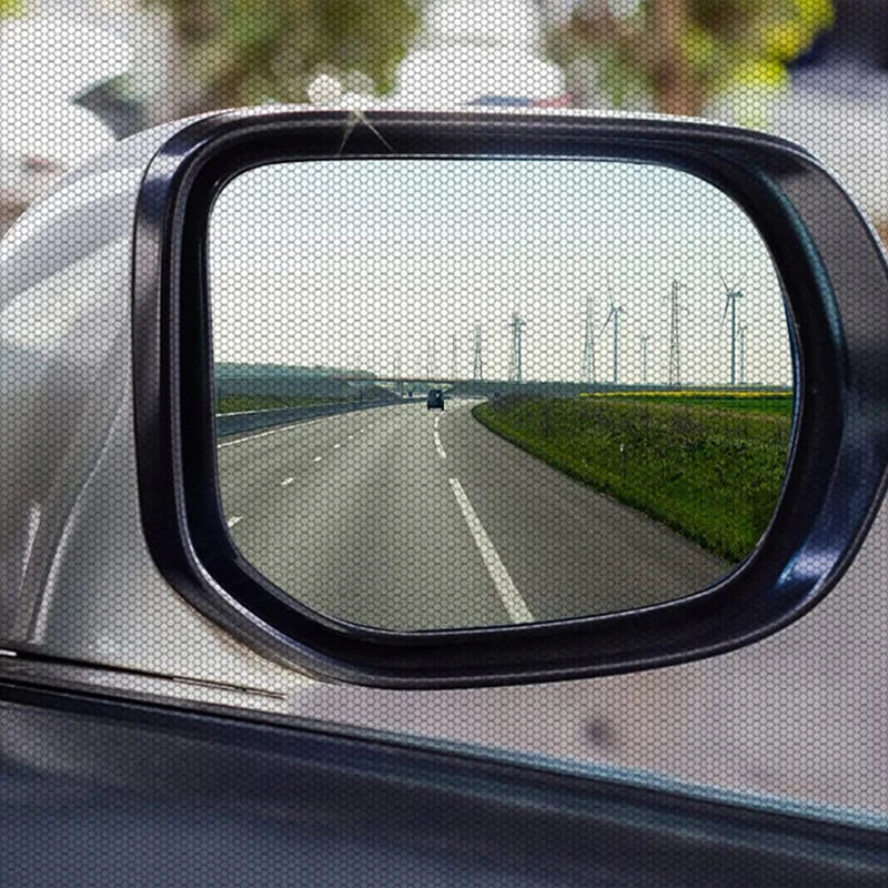 4-Pack Stretchy Mesh Car Window Sun Shades – UV & Heat Block