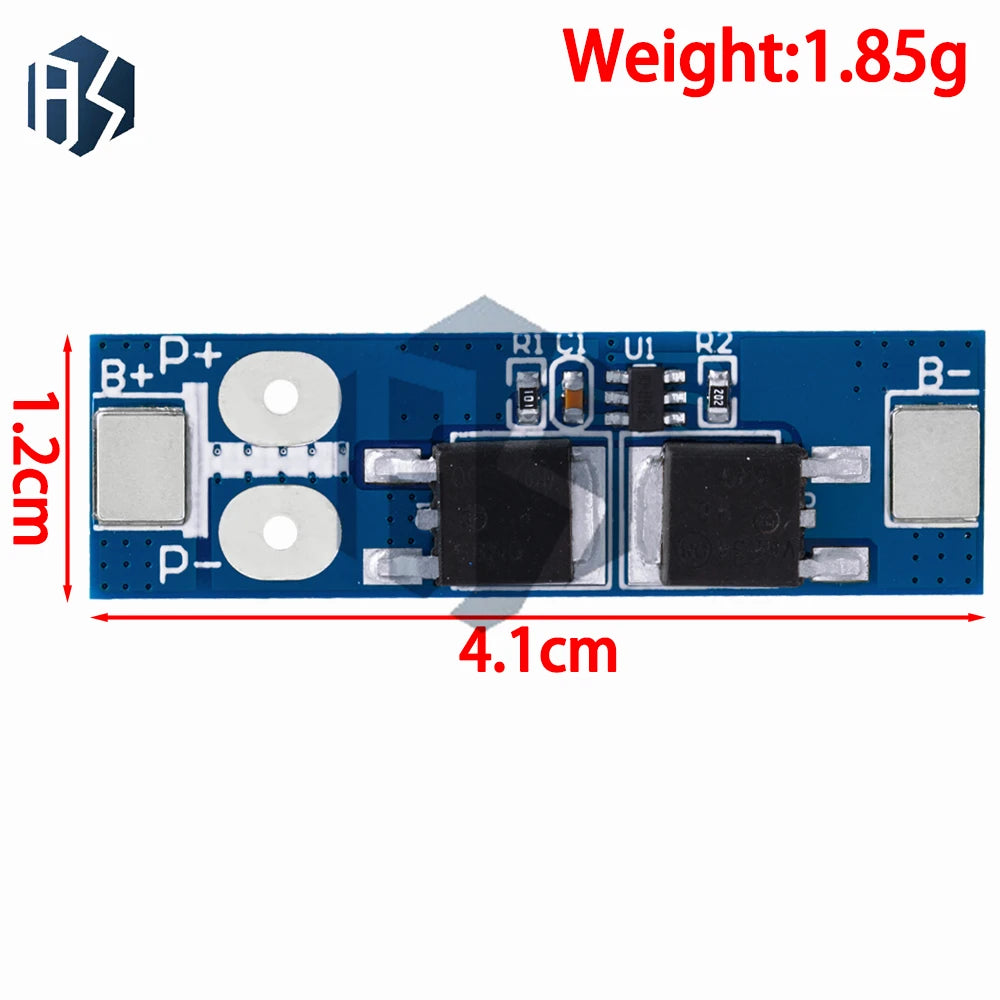 BMS 1S 12A 16A 24A 30A 3 2V LiFePO4 7V Lithium Battery Protection Zpaxo