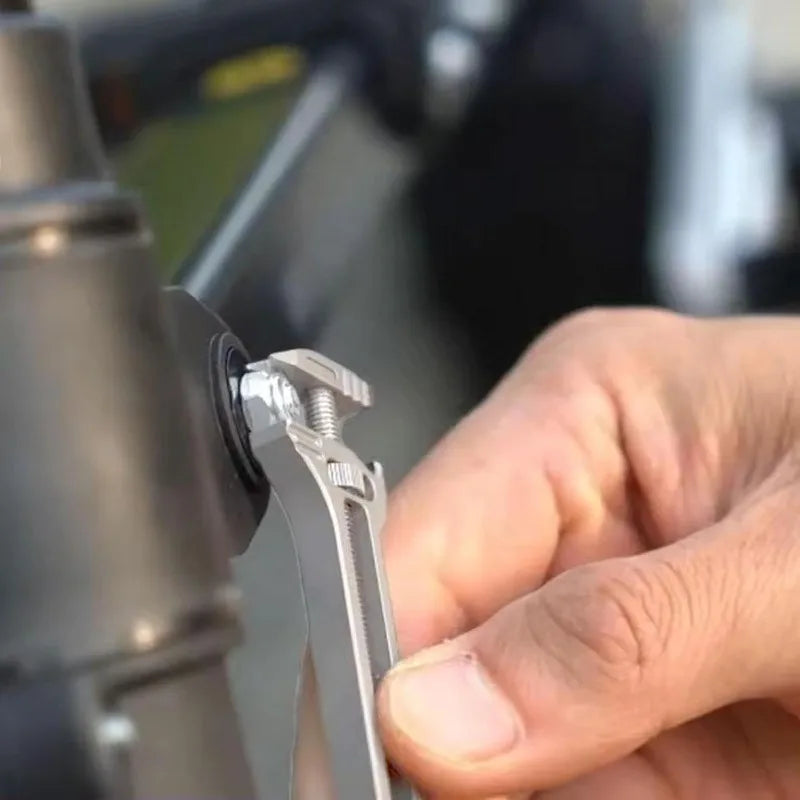 Titanium Alloy Mini Multitool Wrench & Bottle Opener EDC