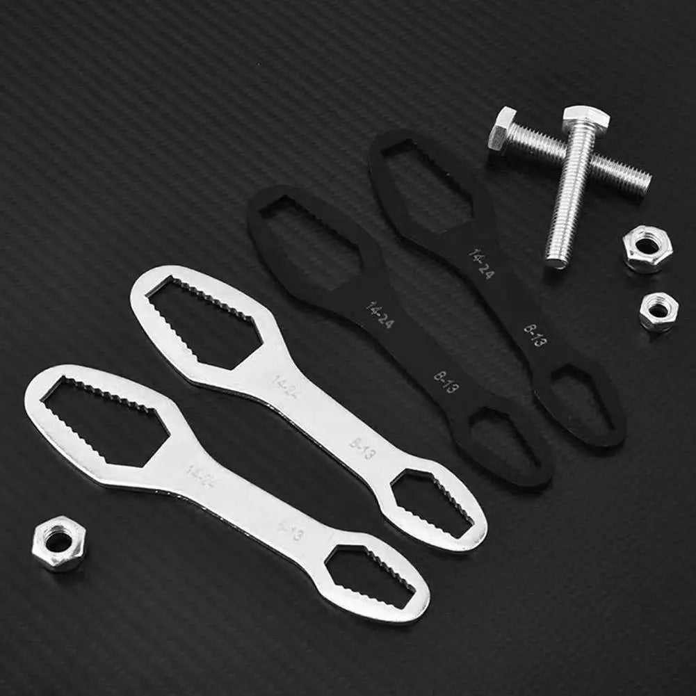 Universal Self-Tightening Adjustable Wrench 8–24mm Hand Tool Adjustable Wrench Zpaxo