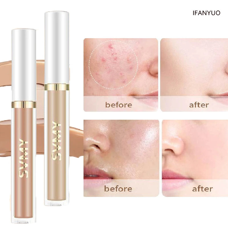 Liquid Foundation Cream Concealer Coverage Waterproof Moisturizing