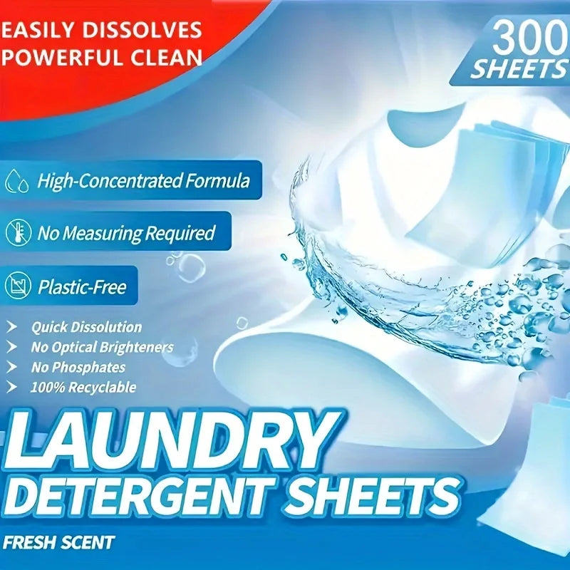 50Pcs Plastic-Free Laundry Detergent Tablets, Hypoallergenic Liquid-Free Laundry Tablets - Powerful Decontamination and Biodegradable Cleaning Strips! for Commercial/Laundry Room, Home Dormitory, Travel, Camping Style and Han Zpaxo