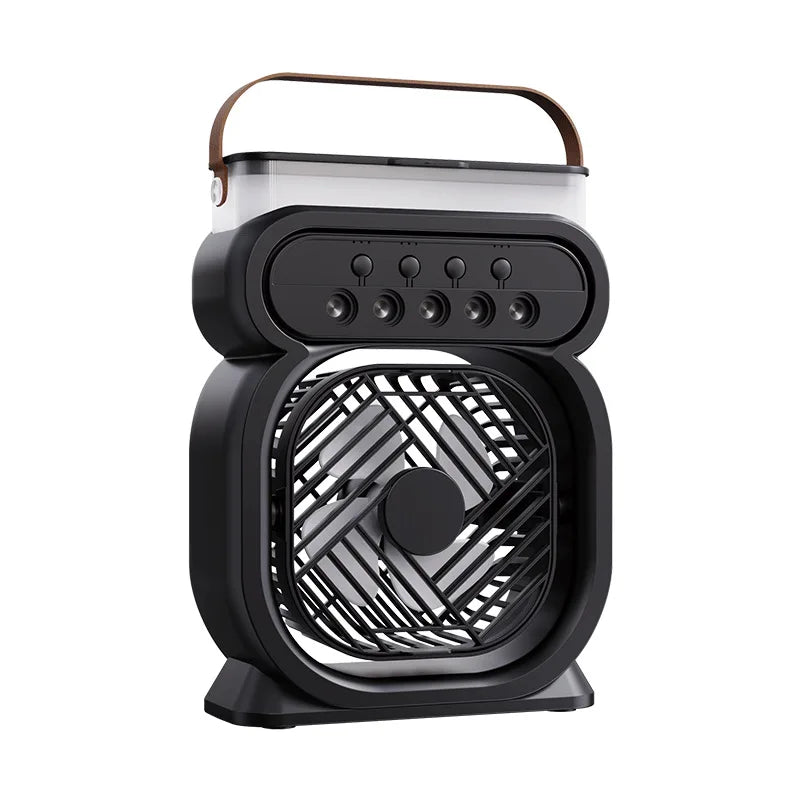 2026 USB Spray Fan Desktop Night Light Humidifier Outdoor Office Zpaxo