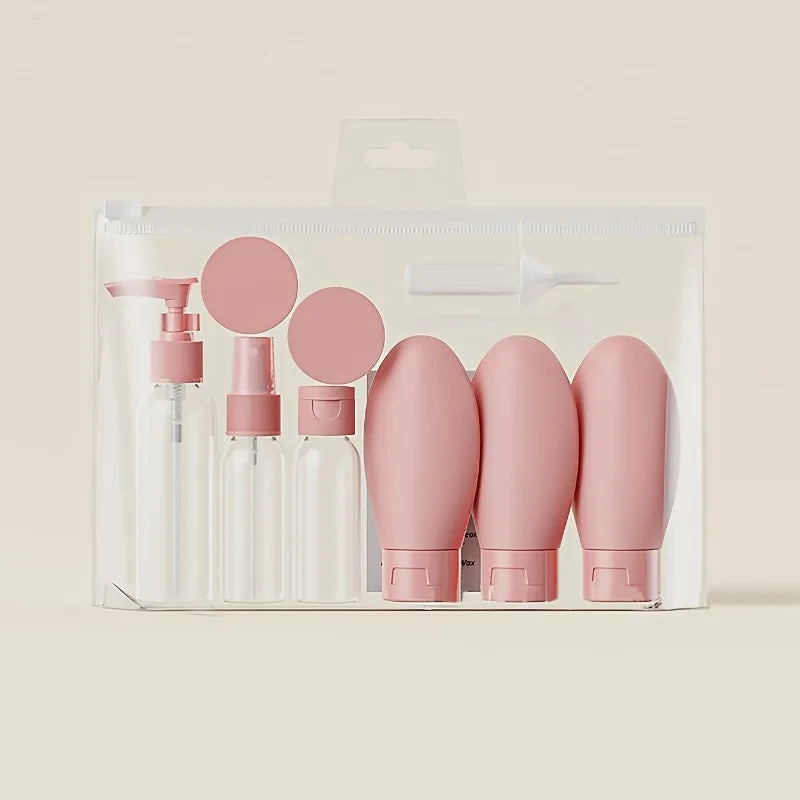 Travel Bottle Refillable Portable Plastic Shampoo Shower Gel Empty