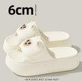 SHAJI Women Candy Colors Cloud Slides Summer Chunky Platform Thick
