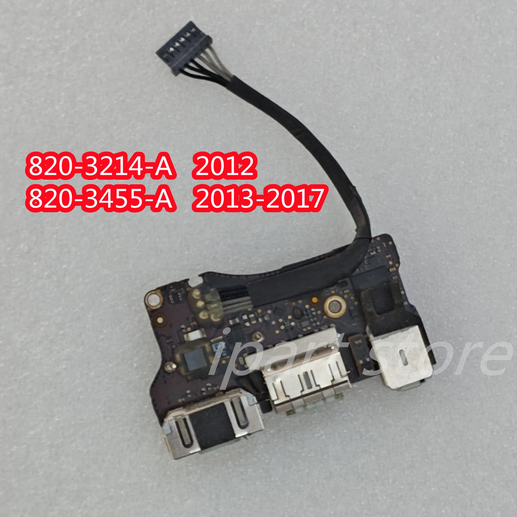 Charging Port Power DC Jack I O USB Audio Board 820-3214-A 820-3455-A