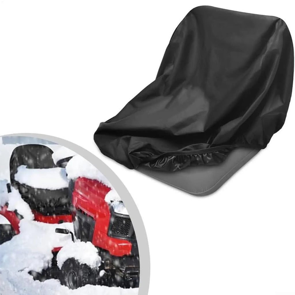 Tractor Seat Cover Rainproof Riding Lawn Mower Seat Covering Full Coverage Tractor Part Outdoor Protection for Yard Garden Field Zpaxo