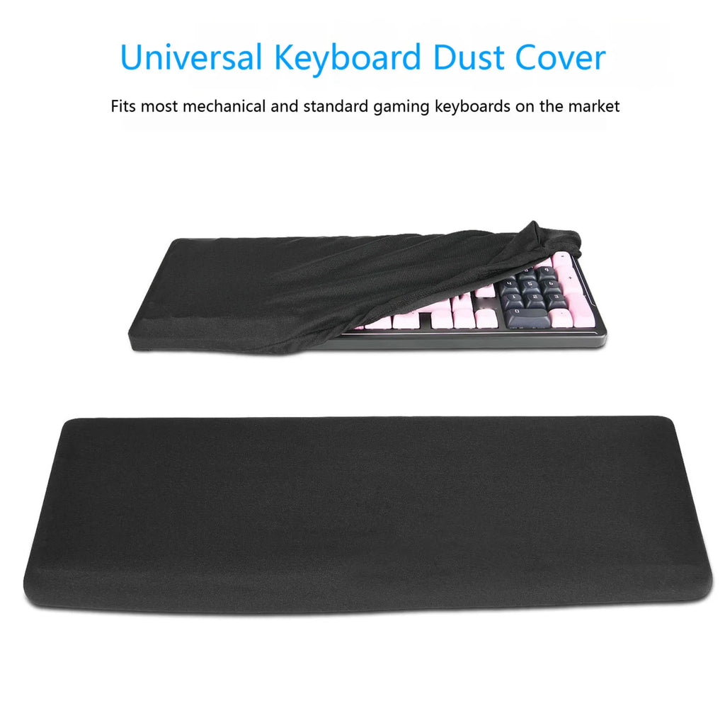 Keyboard Dust Cover Stretch Fabric Anti-Dust Keyboard Sleeve Dustproof Protective Cover for Most PC Mechanical Gaming Keyboards Zpaxo