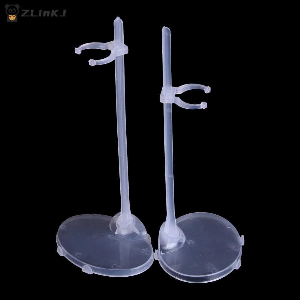 ▶5Pcs Plastic Doll Stand Display Holder Accessories For Dolls Zpaxo