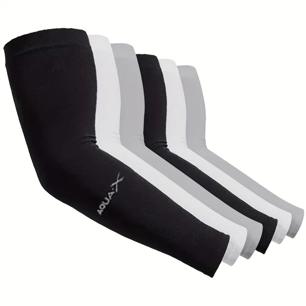 Breathable Sun Protection Sleeves Cooling UV Driving Golfing Fishing