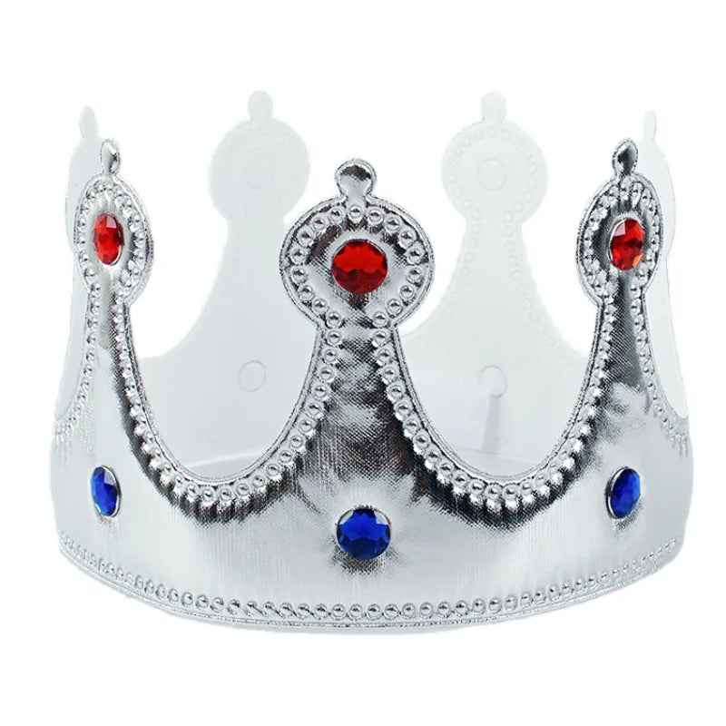 Birthday Hat Princess Prince King Crown Happy Kids Party Prom Photo