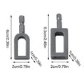 Drill Wire Twister Heavy Duty Cable Winding Tool Carbon Steel Fence