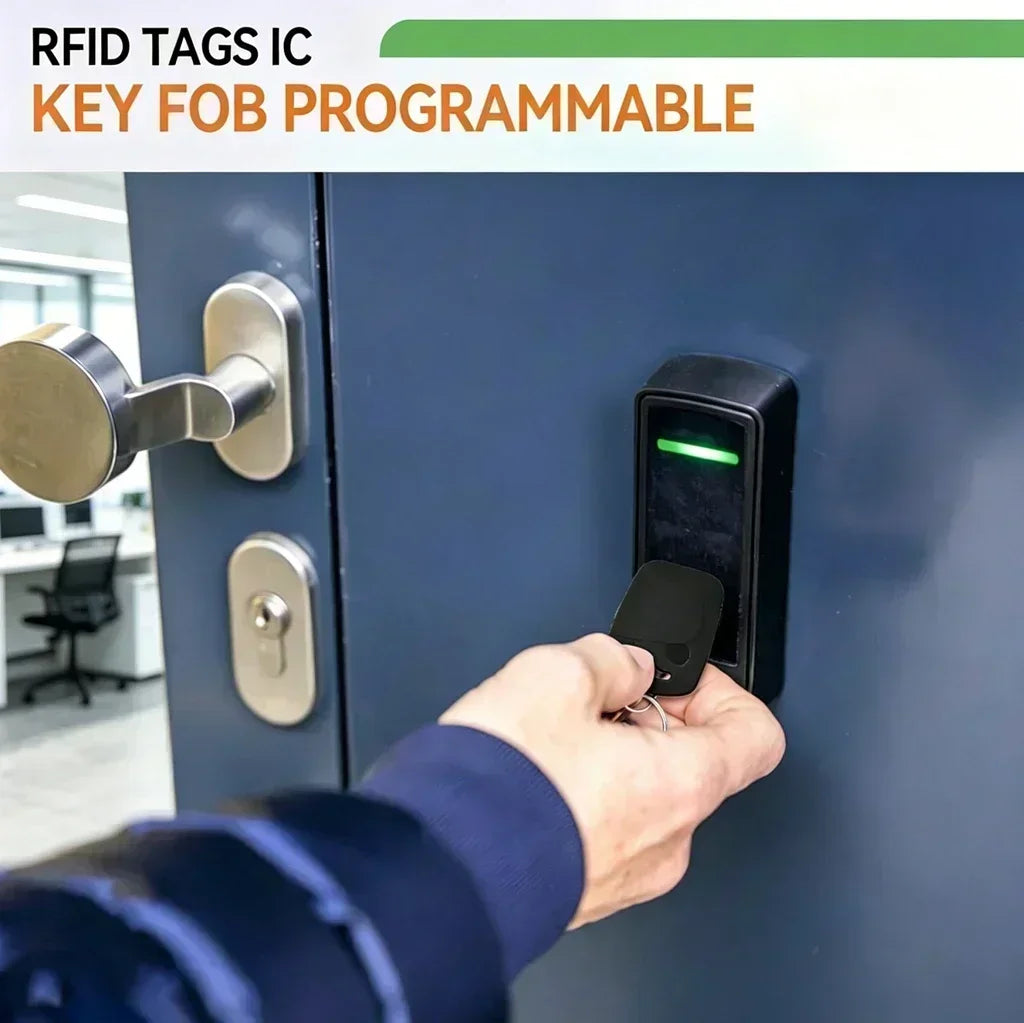 1 Dual Chip Frequency RFID Keyfob 125KHZ T5577 13 56MHZ UID Zpaxo
