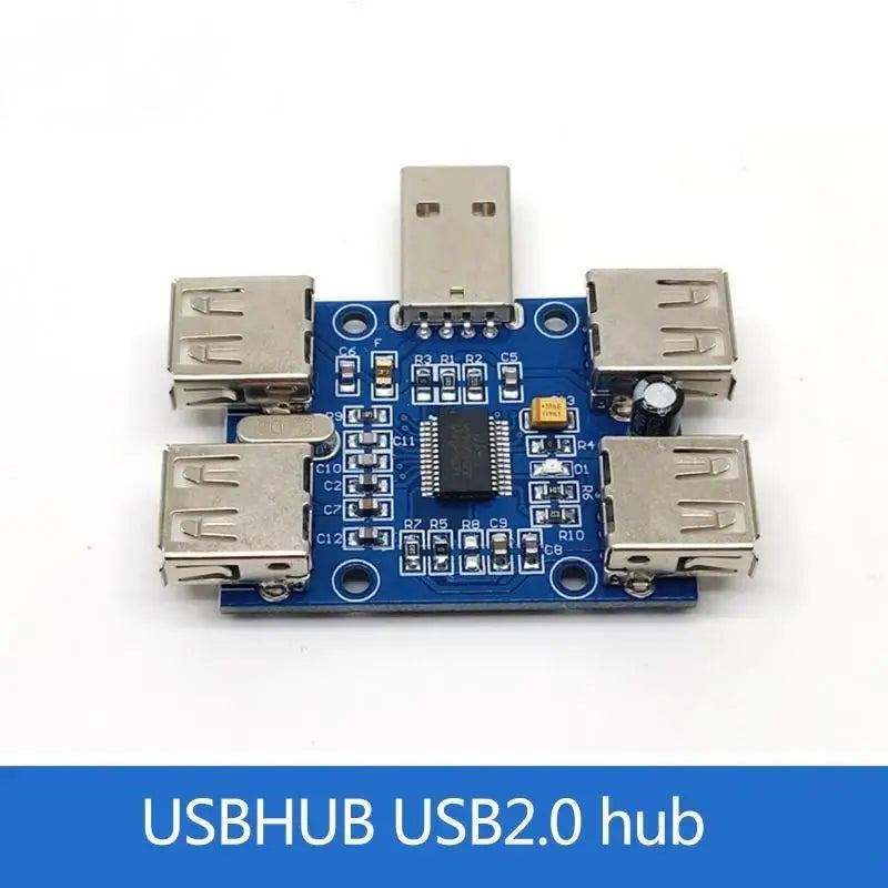 652F Hi-Speed USB 2.0 HUB Controller 4 Ports USB Expansion Module 5V 500mA 480 Zpaxo