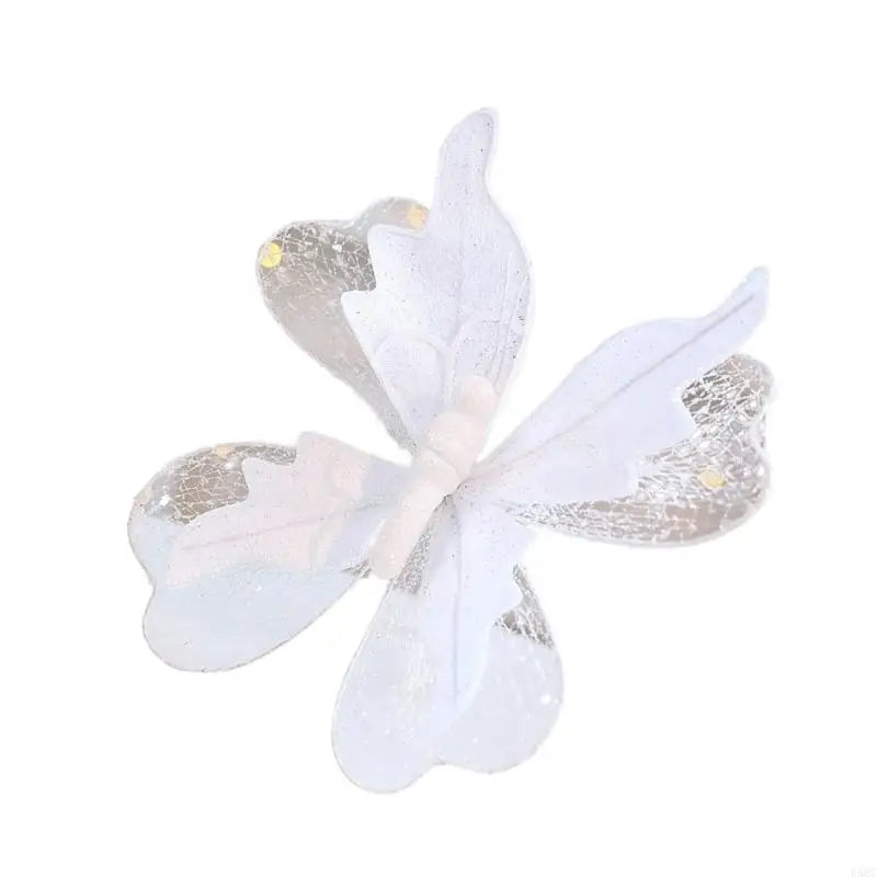 Christmas Decoration Butterfly Shimmering Mesh Tree Embellishment