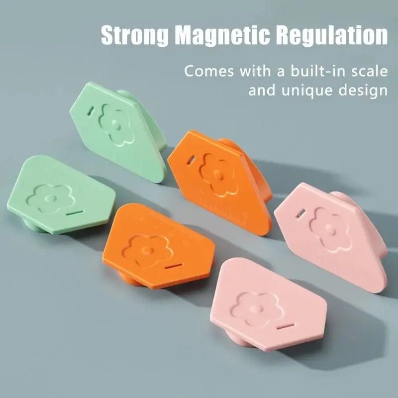 Magnetic Sewing Machine Gauge – Anti-Curl Edge Lock Positioner Sewing Machine Accessory Zpaxo