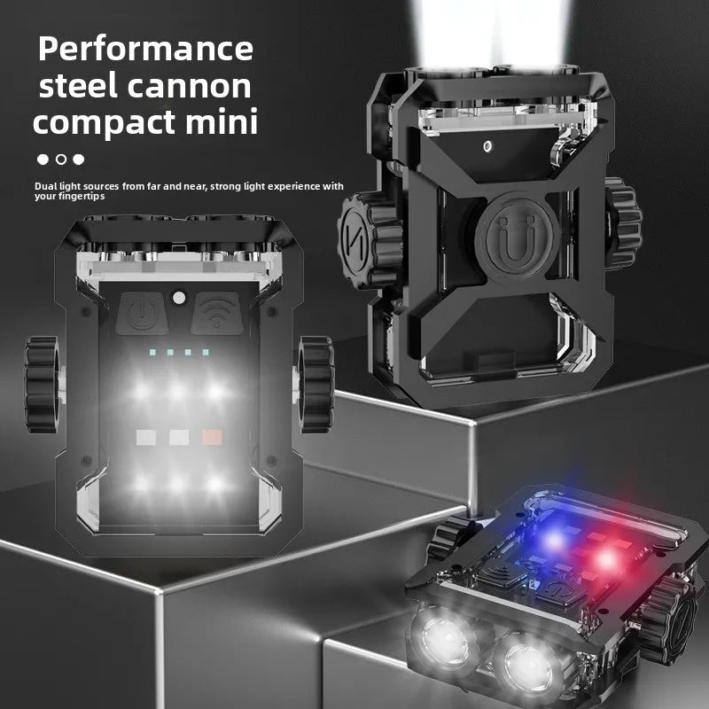 Multifunctional Mini Keychain Light Ultra Long Battery Life Flashing Zpaxo