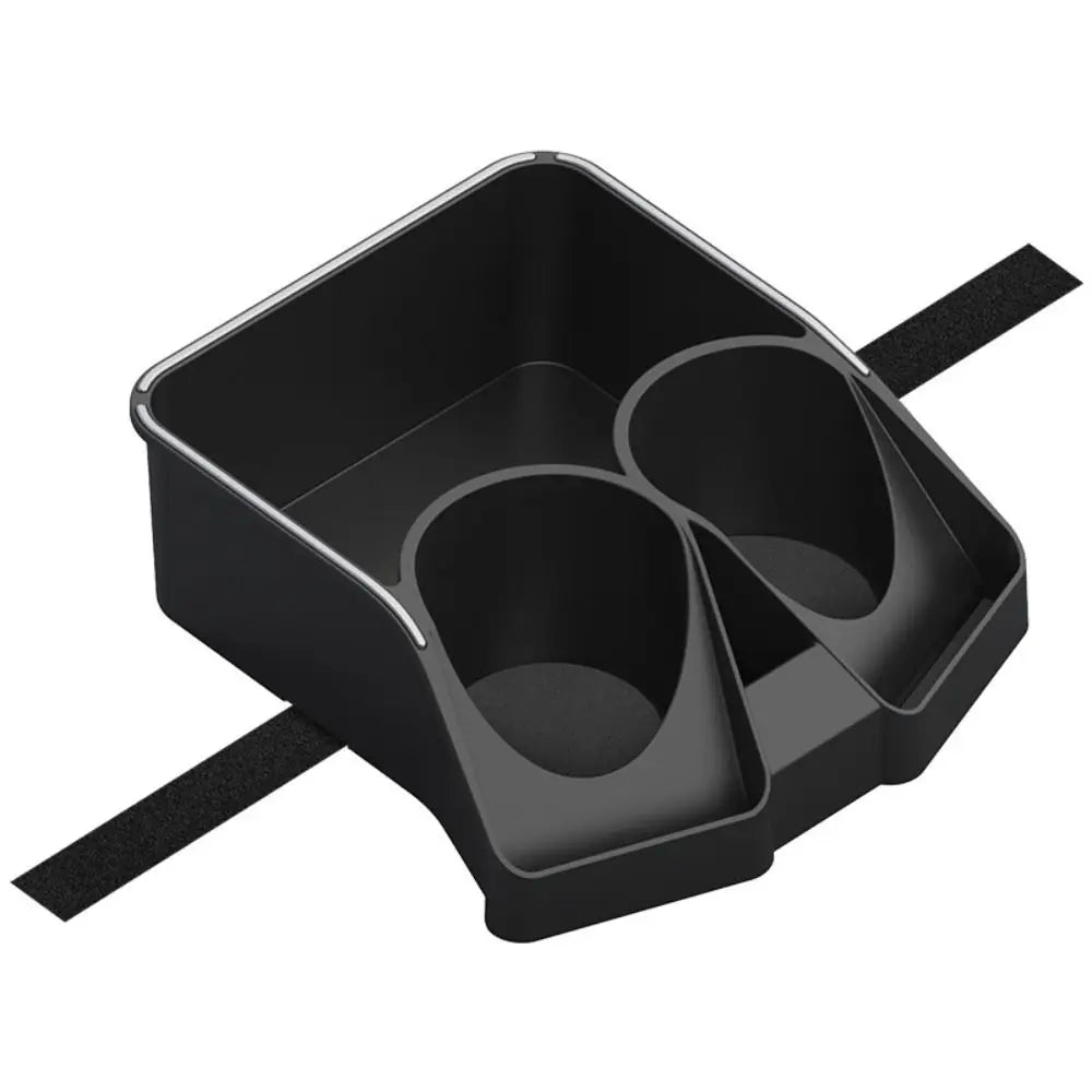 Plastic Automotive Cup Holders Wear-resistant Console Storage Double Zpaxo