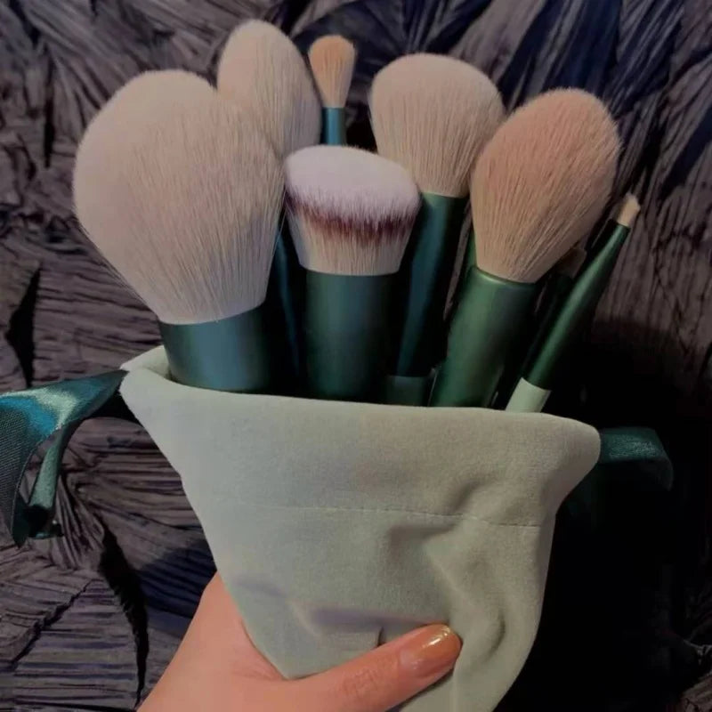 Lot Makeup Brushes Eye Shadow Foundation Women Cosmetic Powder Blush