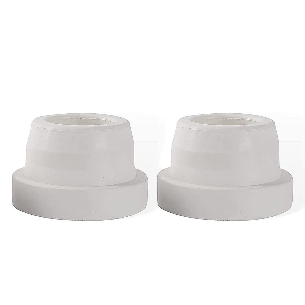 1-2PCS Pool Ladder Tubing Inside Plug Safety Bumper Cap Universal Pool Ladder Rubber End Caps for Inground Pool Protect Liner Zpaxo 2Pcs