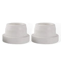 1-2PCS Pool Ladder Tubing Inside Plug Safety Bumper Cap Universal Pool Ladder Rubber End Caps for Inground Pool Protect Liner Zpaxo 2Pcs