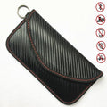 Faraday Bag Car Key RFID Signal Blocker – Carbon Fiber Pouch