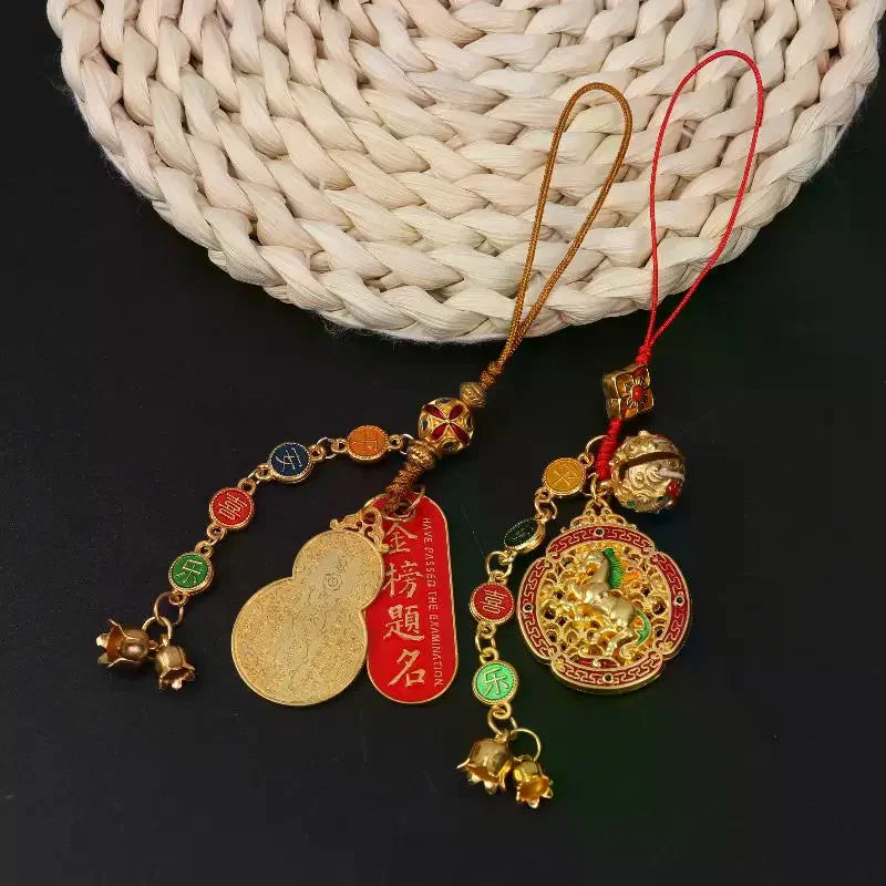 2026 Year Horse Wall Hanging Ornament Chinese Lucky Decoration Zpaxo