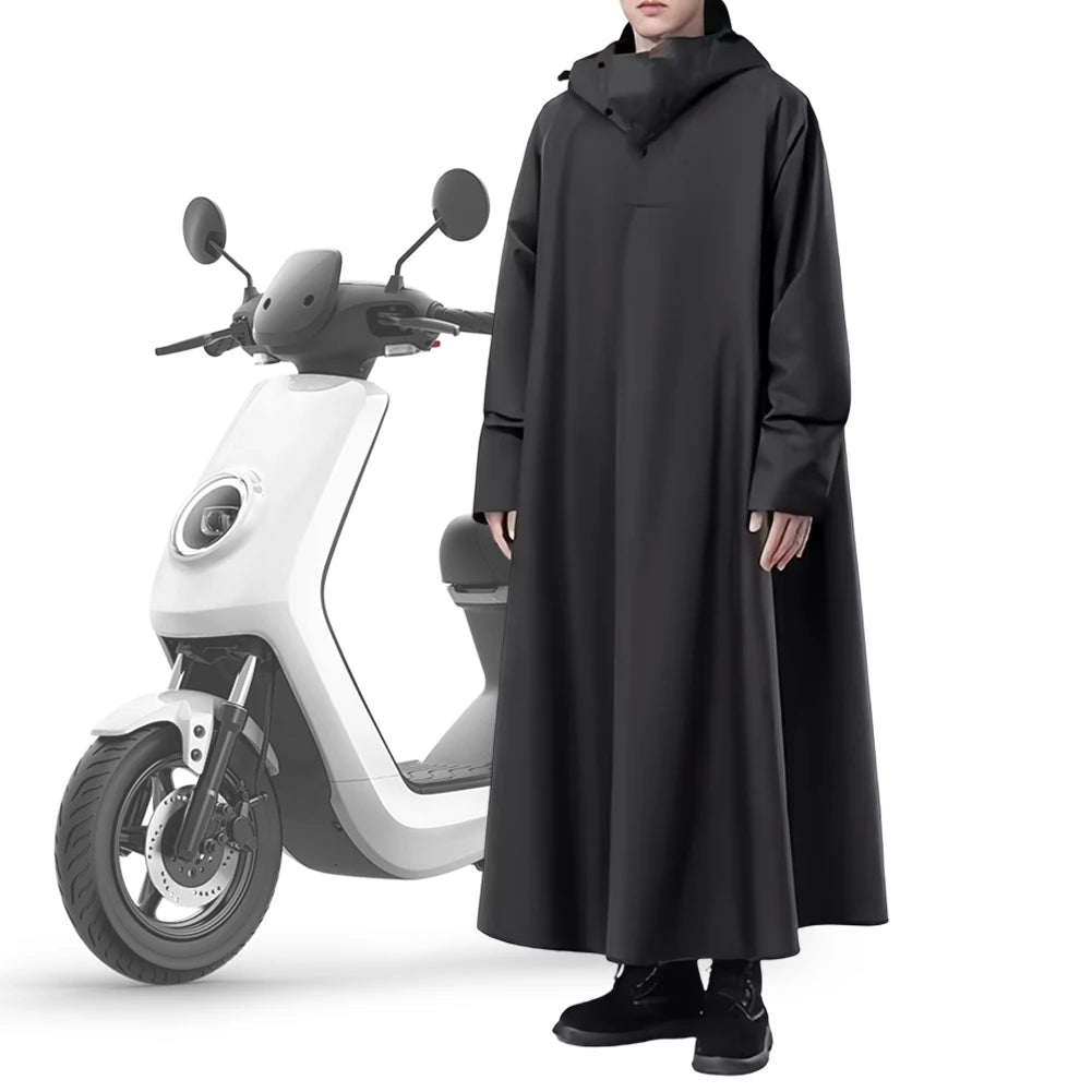 Adult Motorcycle Raincoat Waterproof Electric Car Rain Coat Foldable