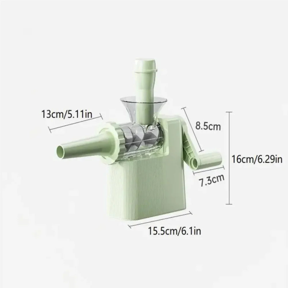 Manual Sausage Stuffer with 4 Nozzles - Easy-Fill Meat Grinder Kit for Homemade Sausages & Snacks Zpaxo