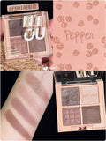Into YOU Eyeshadow Palette Four Colors Minced Potatoes Matte Earth Zpaxo PB01