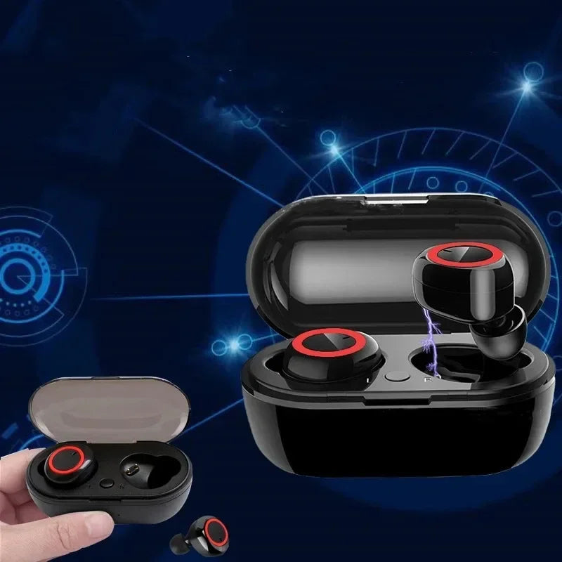 Y50 TWS Bluetooth Earphone 5 0 Wireless Headset Waterproof Deep Bass
