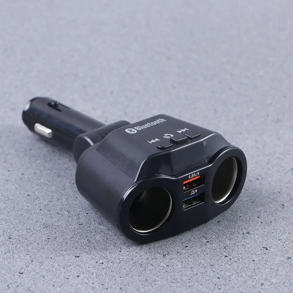 Charging FM Transmitter Cigarette Lighter USB Car Charger Dual USB Car Accessories Interior Accessories Car Charger USB Charger Zpaxo