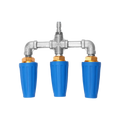 360-Degree Rotation Pressure Washer Nozzles 1 Quick Connector 4000 Zpaxo Style A