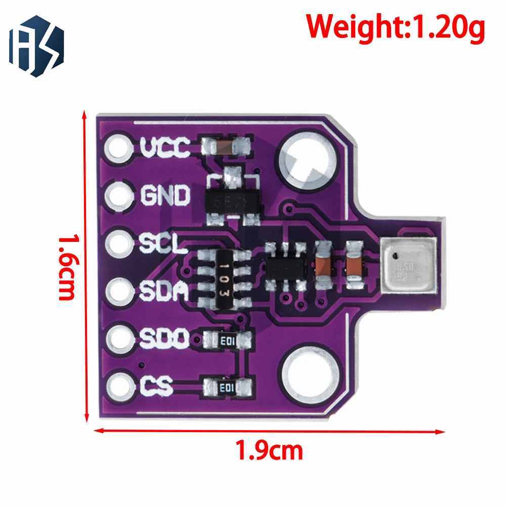 CJMCU-680 BME680 Digital Temperature Humidity Pressure Sensors High Altitude Detection Module For Arduino Zpaxo