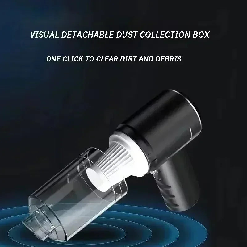 Car Vacuum Cleaner Portable Small Vacuum Cleaner For Multi Purpose Vehicles Small Household Pump Handheld Car Vacuum Cleaner Zpaxo