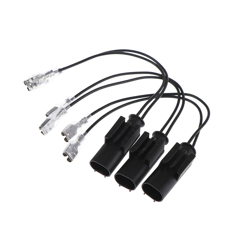 Motorcycle Horn Wire Harness Splitter 1-to-2 Plug | 1 or 3 Pack